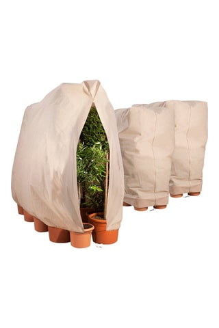 3 housses de protection pour plantes  - 80 x 160 cm