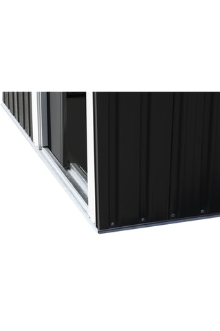 Abri de jardin - Anthracite et blanc - 2,2 m³