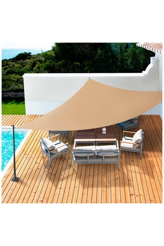 Voile d'ombrage triangulaire