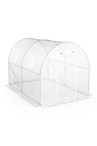 Serre tunnel de jardin - 6 m² - Toutes saisons