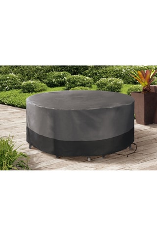 Housse de protection pour table ronde  - 220 x 220 x 74 cm