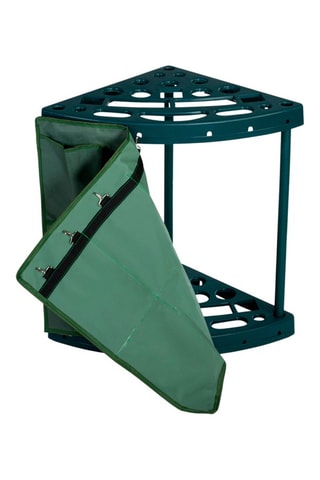 Rangement d’angle pour outils de jardin - Vert