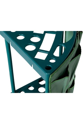 Rangement d’angle pour outils de jardin - Vert