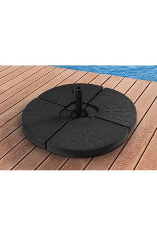 4 dalles de parasol - 48 x 48 x 7,5 cm