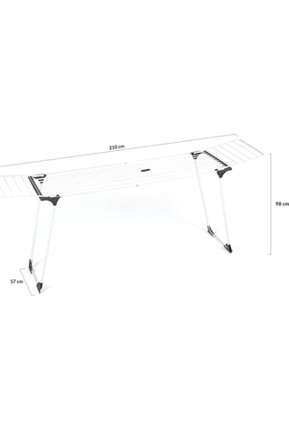 Etendoir à linge Ultimate - Blanc et gris
