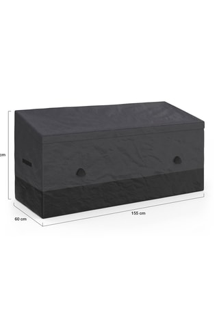 Coffre de rangement extérieur avec bâche - 600 l