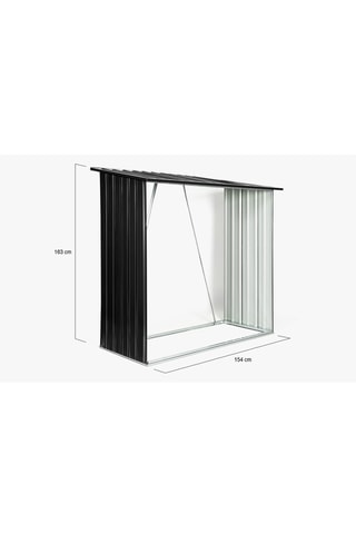 Abri-bûches - 2 m²