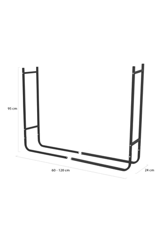 Serre-bûches extensible sur pieds - 