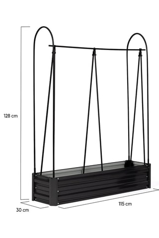 2 serres de potager tomates - 115 x 30 x 128 cm
