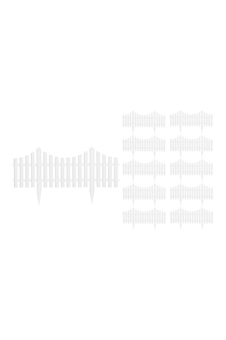 10 pequenas cercaduras flexíveis - 60 x 32,5 cm