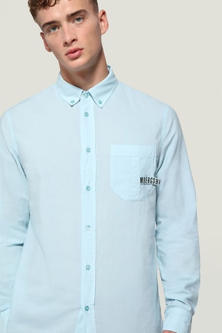 Overhemd Regular - Lichtblauw