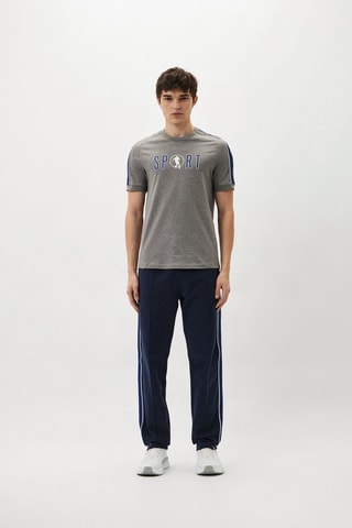 T-shirt - Gemêleerd Grijs