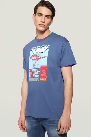 T-shirt - Marineblauw