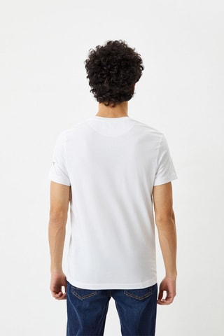 T-shirt slim fit - Wit