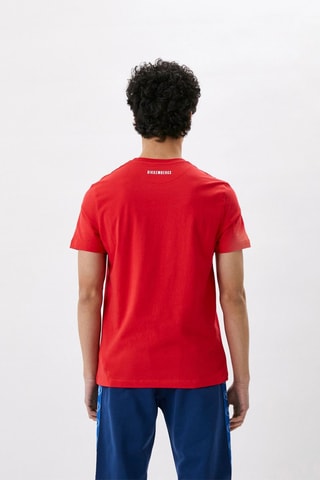 T-shirt slim fit - Rood