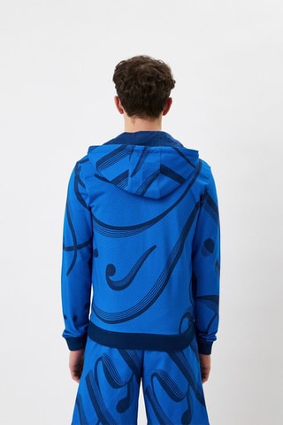 Sweat à capuche - Bleu