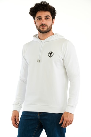 Sweat à capuche - Blanc