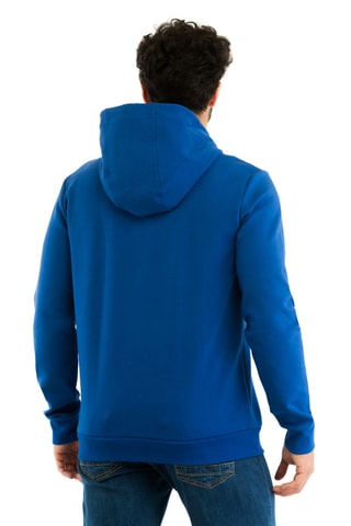 Sweat à capuche - Bleu cobalt