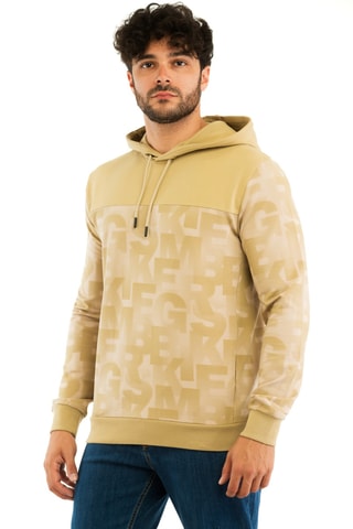 Sweat à capuche - Vert olive