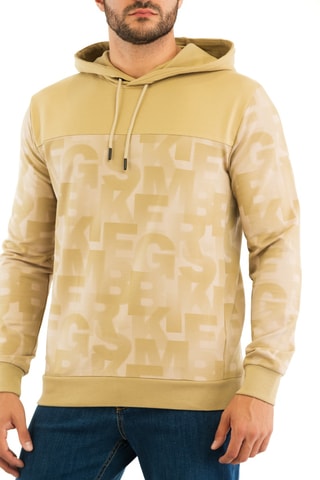 Sweat à capuche - Vert olive