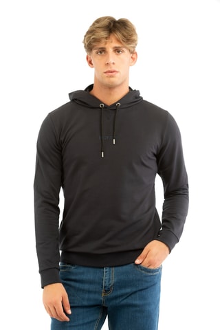 Sweat à capuche - Bleu foncé