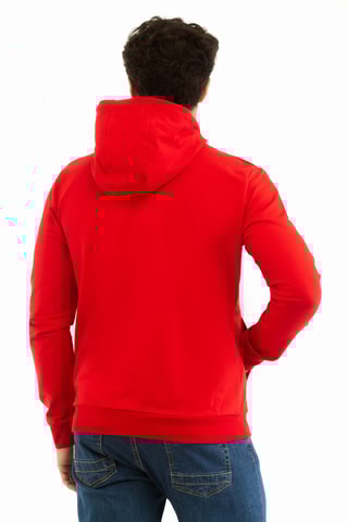 Sweat à capuche - Rouge