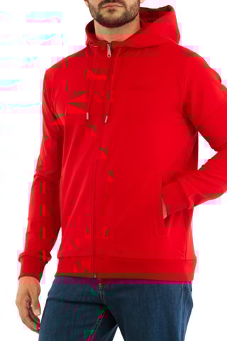 Sweat à capuche - Rouge