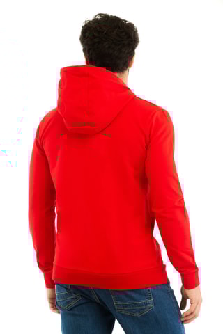 Sweat à capuche - Rouge