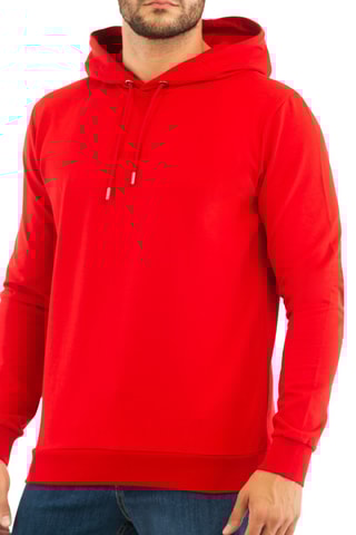 Sweat à capuche - Rouge