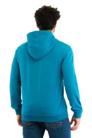 Sweat à capuche - Bleu canard