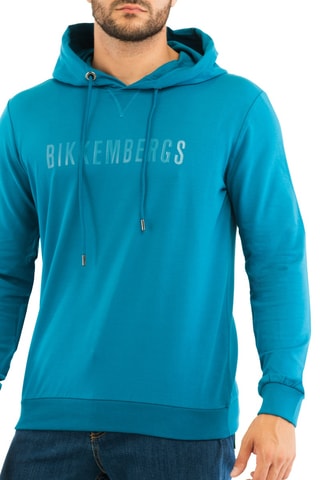 Sweat à capuche - Bleu canard