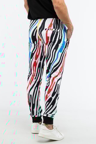 Fleece Broek - Wit en Zwart