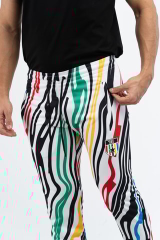 Fleece Broek - Wit en Zwart