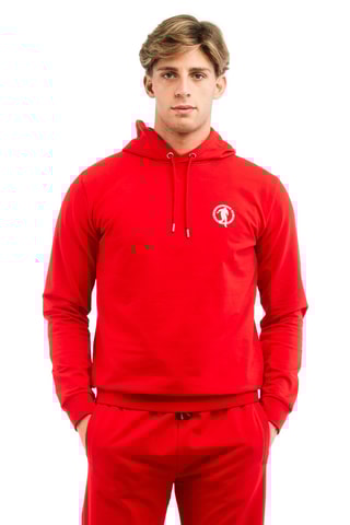 Sweat à capuche et pantalon - Rouge