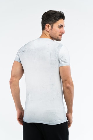 T-shirt - Blauw en Zwart