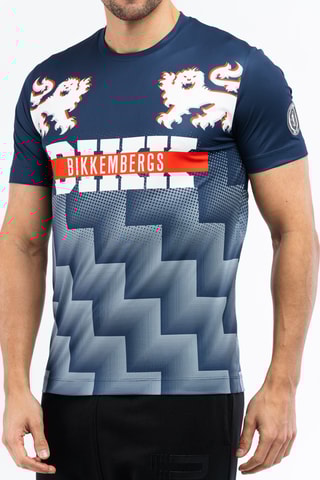 T-shirt - Kobaltblauw