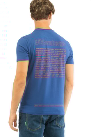 T-shirt - Petrolblauw