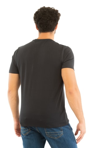 T-shirt - Antraciet en Groen