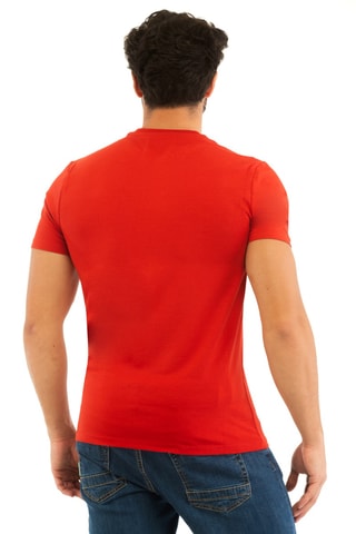 T-shirt - Rood en Marineblauw