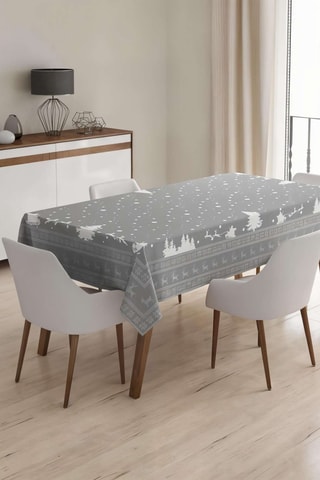 Nappe rectangulaire - Gris clair - 160 x 220 cm