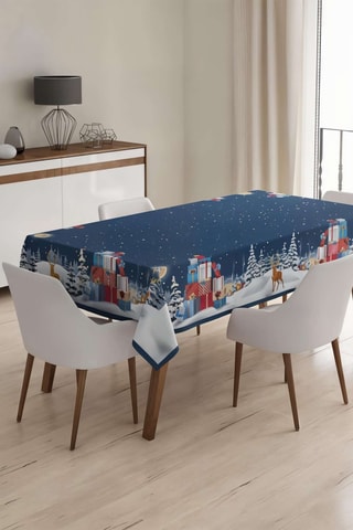 Nappe rectangulaire - Bleu cobalt - 160 x 220 cm