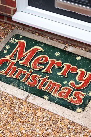 Tapete de entrada - Verde - 40 x 70 cm