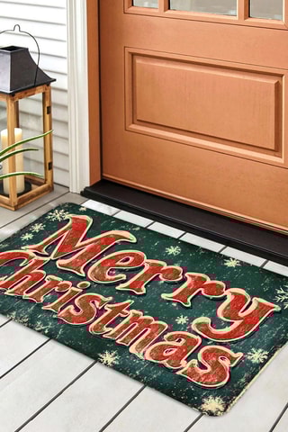 Tapete de entrada - Verde - 40 x 70 cm