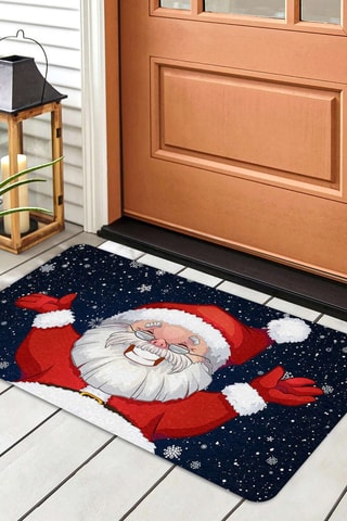 Tapete de entrada - Azul - 40 x 70 cm