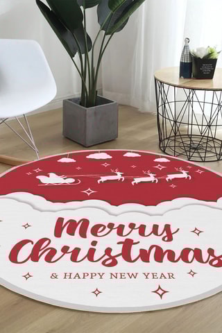 Tapis - Rouge et blanc