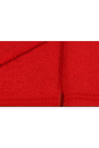 6 serviettes invité Rainbow Rouge - 30 x 50 cm