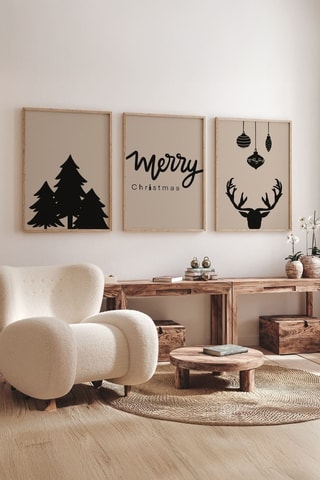 3 tableaux - 33 x 48 cm