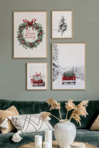 4 tableaux - 33 x 48 cm / 20 x 30 cm