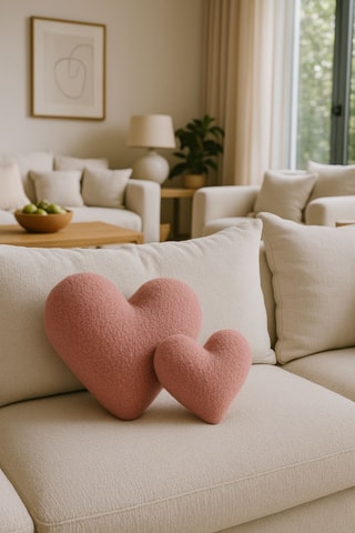 Almofada - Rosa - 42 x 45 x 12 cm