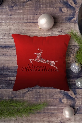 Coussin - Rouge - 43 x 43 cm